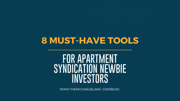8 Must Have Tools for Apartment Syndication Newbie Investors