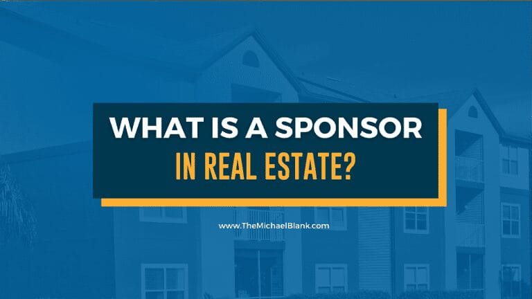 WhatIsASponsorInRealEstate?