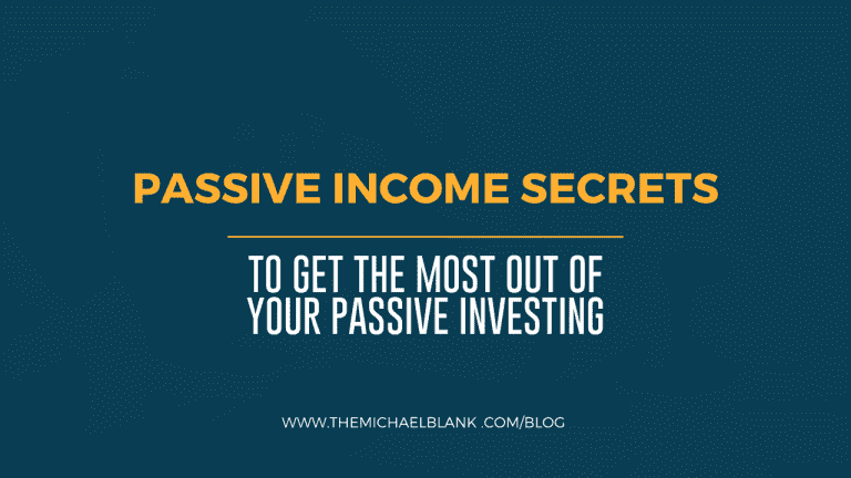 passive incomesecretstogetthemostoutofyourpassiveinvesting