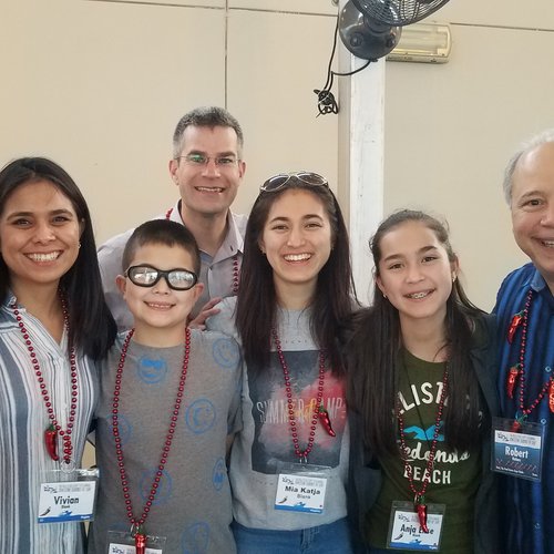 Michael Blank with Deal Maker families