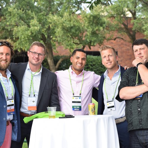 Deal Makers at a conference