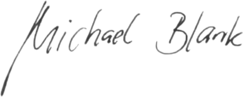 Michael Blank signature
